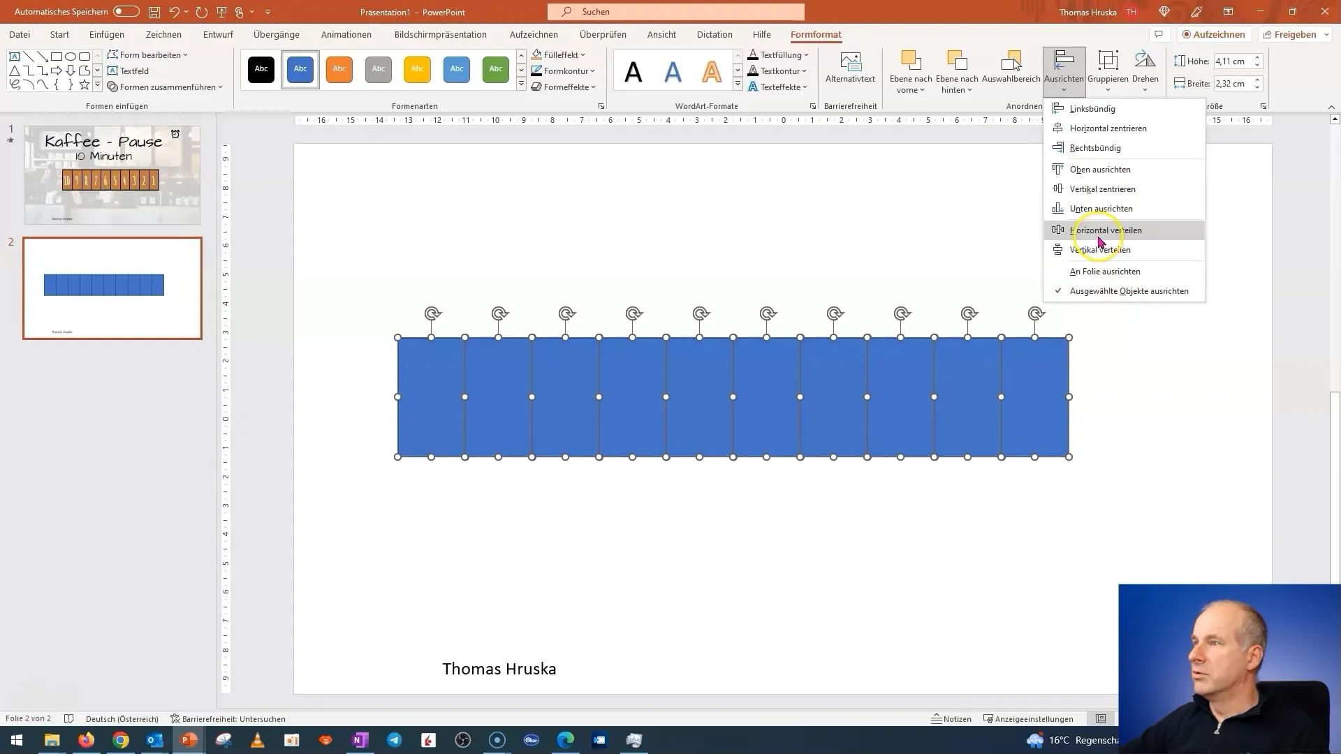 Creare animazioni creative in PowerPoint per la pausa caffè