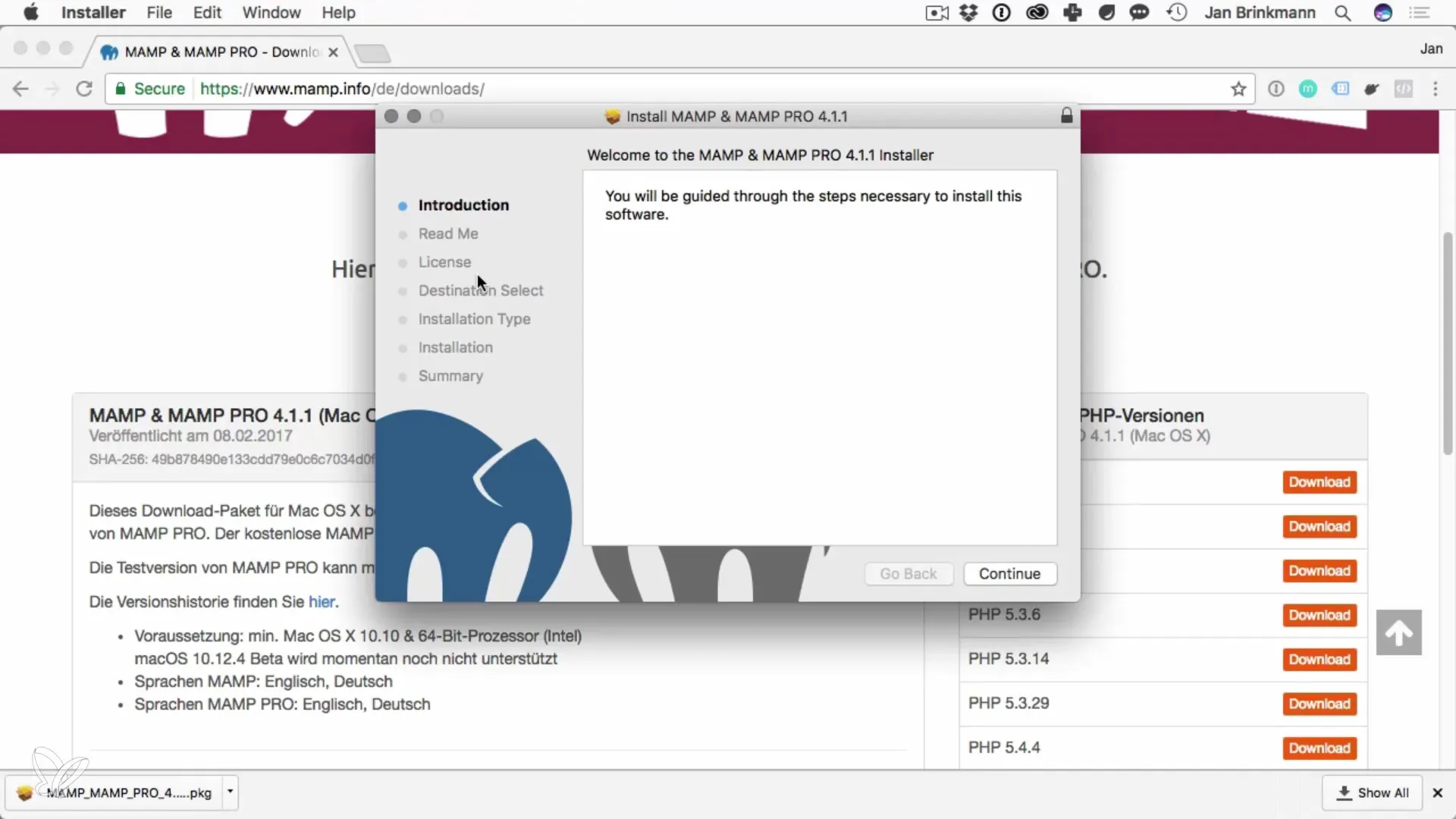 Εγκατάσταση του MySQL σε macOS με το MAMP Εγκατάσταση MySQL σε macOS με MAMP
