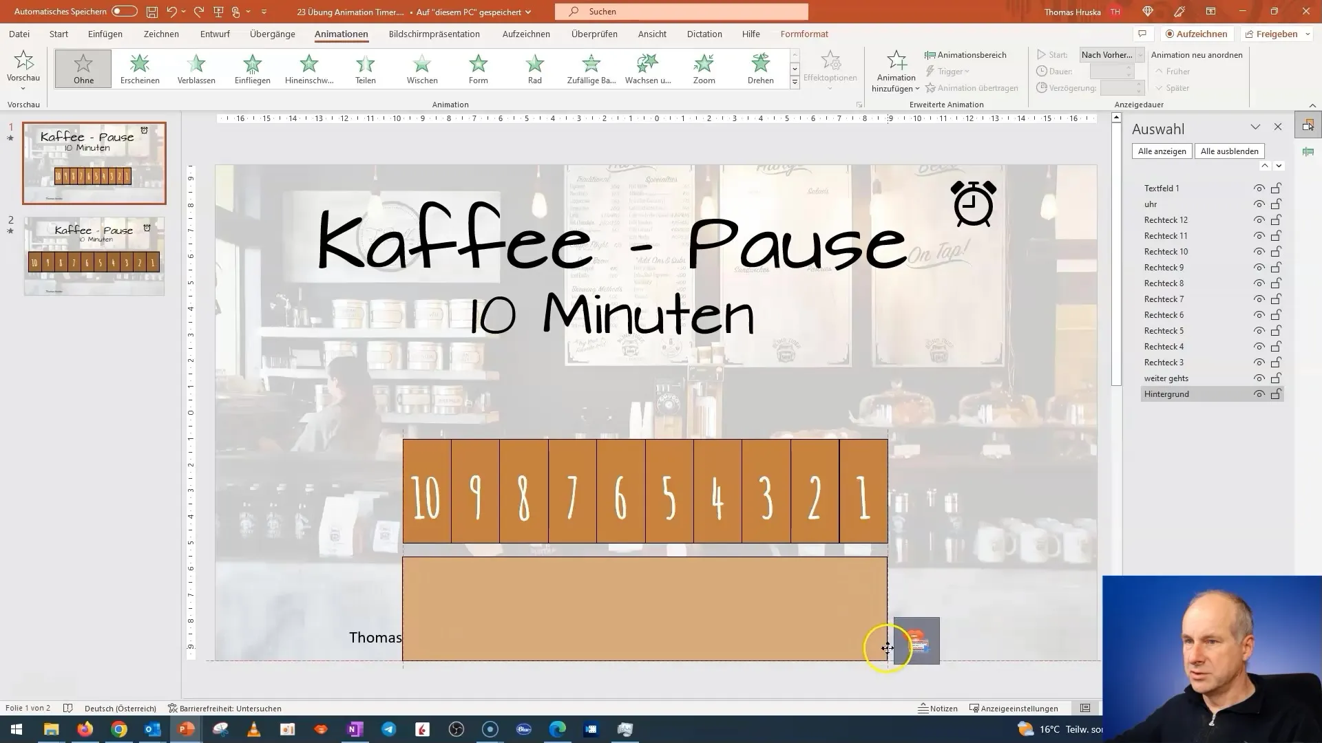 Editarea animațiilor în PowerPoint fără a le pierde