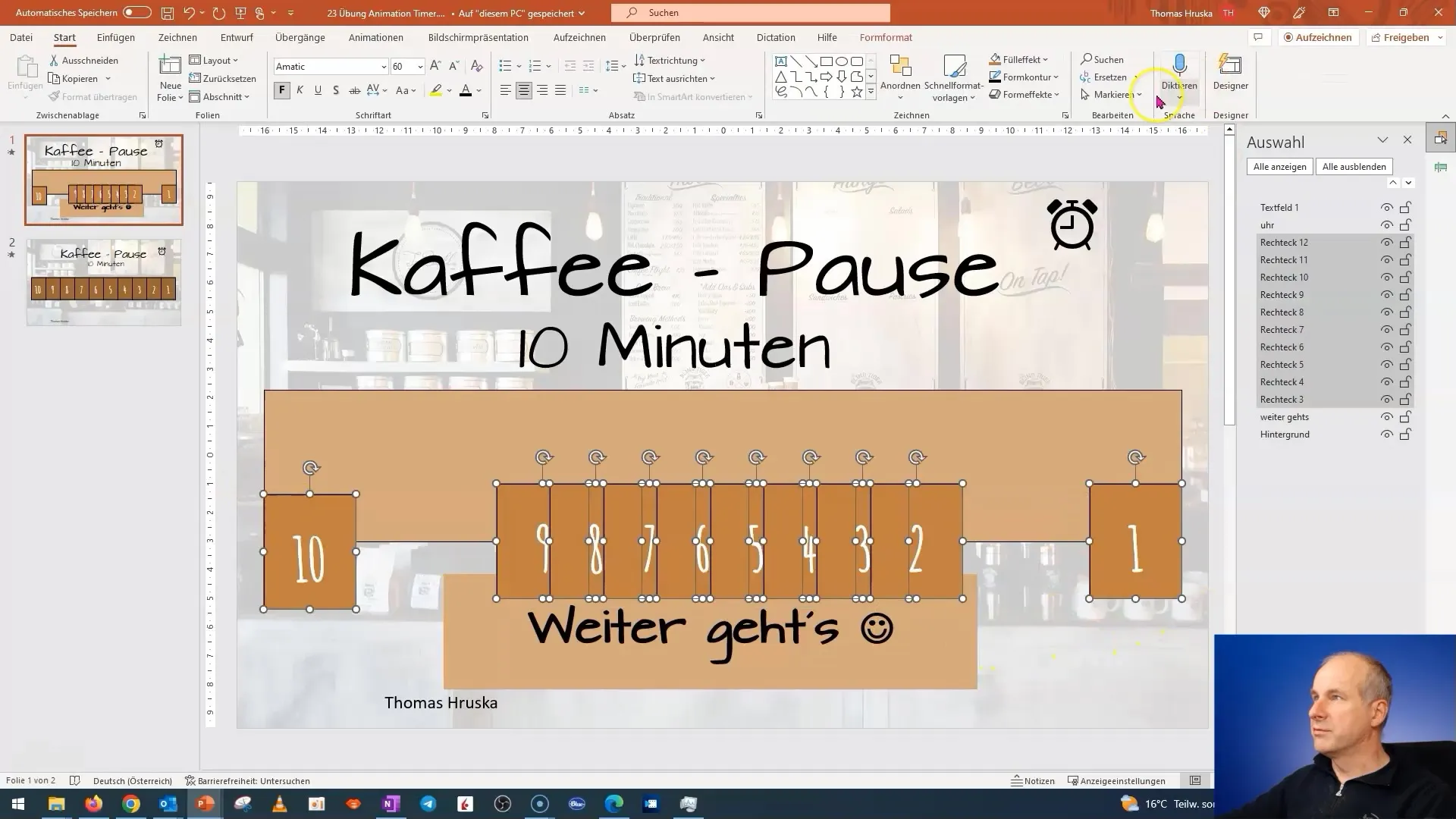 Editați animațiile în PowerPoint fără a le pierde