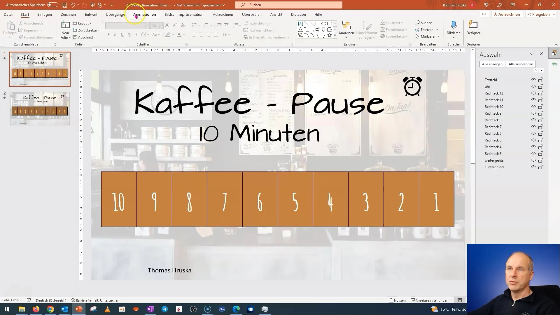 Editarea animațiilor în PowerPoint fără a le pierde