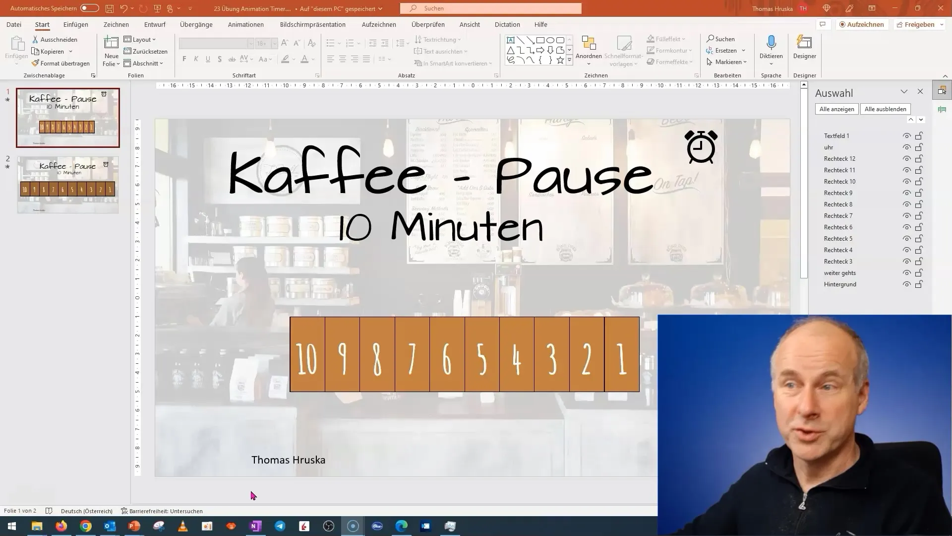Editarea animațiilor în PowerPoint fără a le pierde