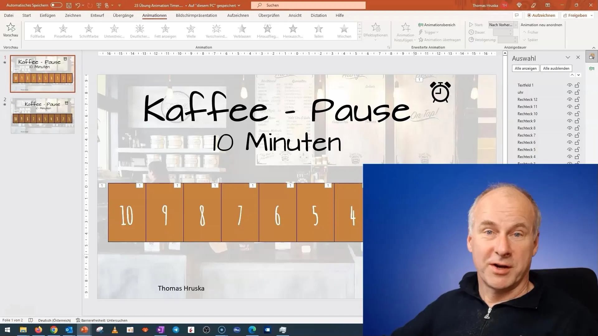 Editarea animațiilor în PowerPoint fără a le pierde