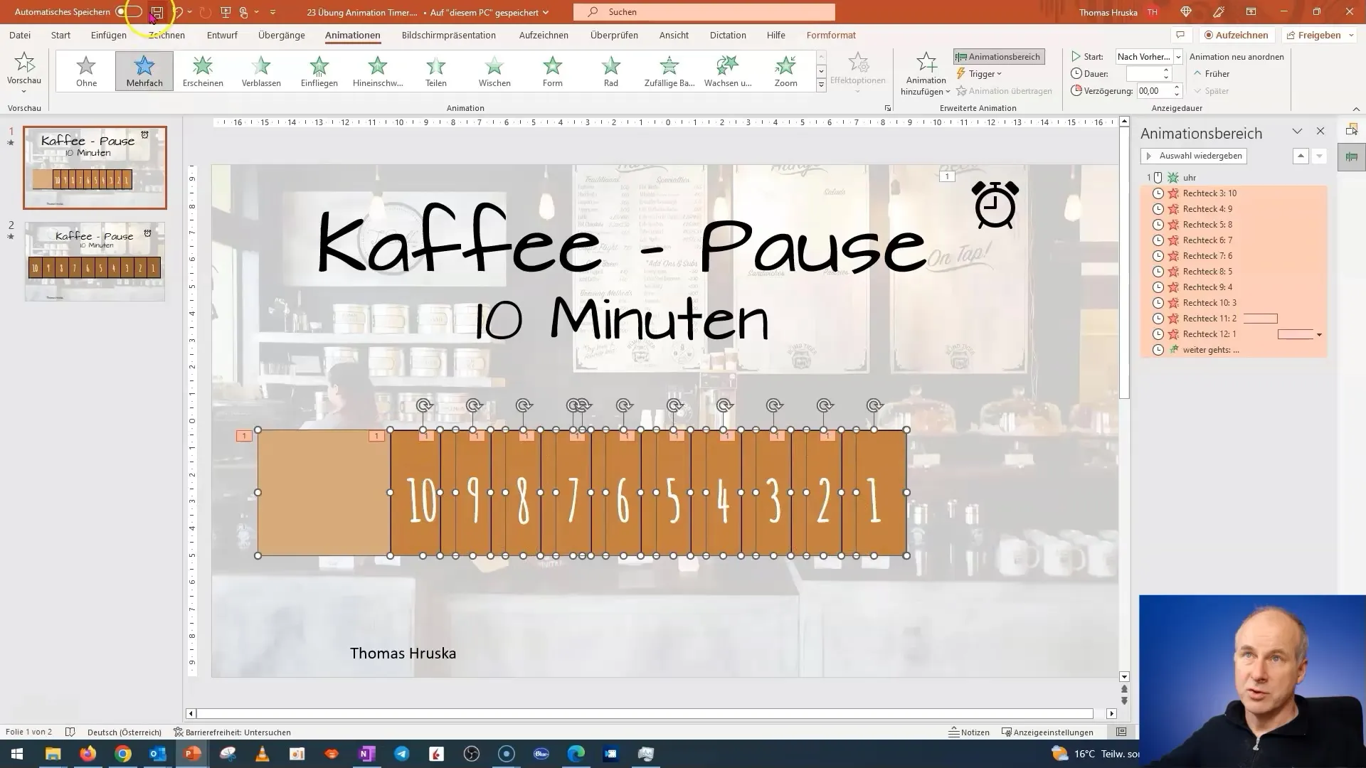 Editarea animațiilor în PowerPoint fără a le pierde