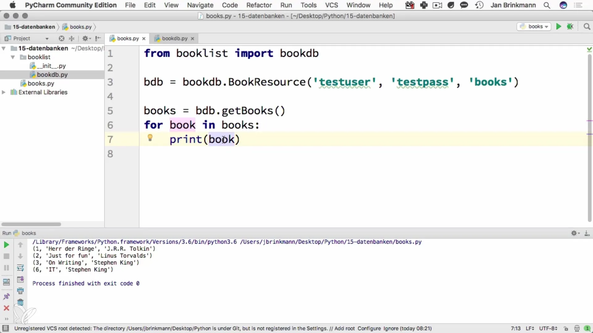 Ανάκτηση δεδομένων από MySQL με Python βήμα-βήμα Ανάκτηση δεδομένων από MySQL με Python βήμα προς βήμα