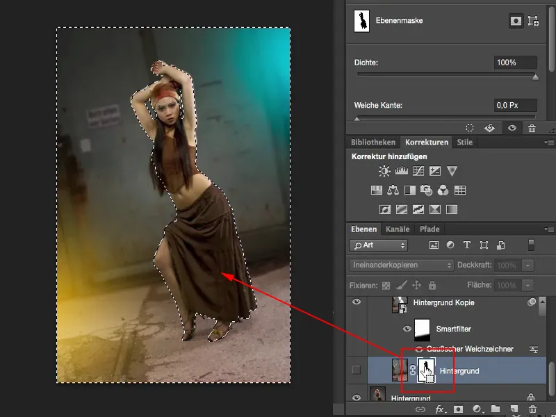 Looks & Styles mit Photoshop - Konturen mit Farbschein