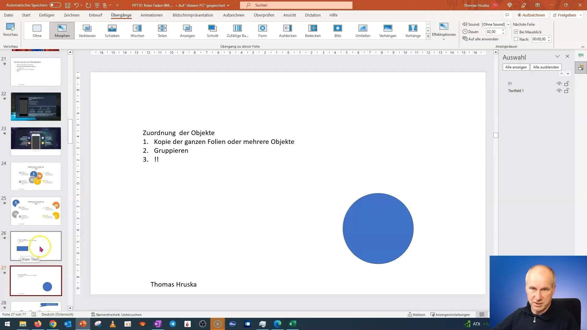 Una guida completa per il morphing in PowerPoint