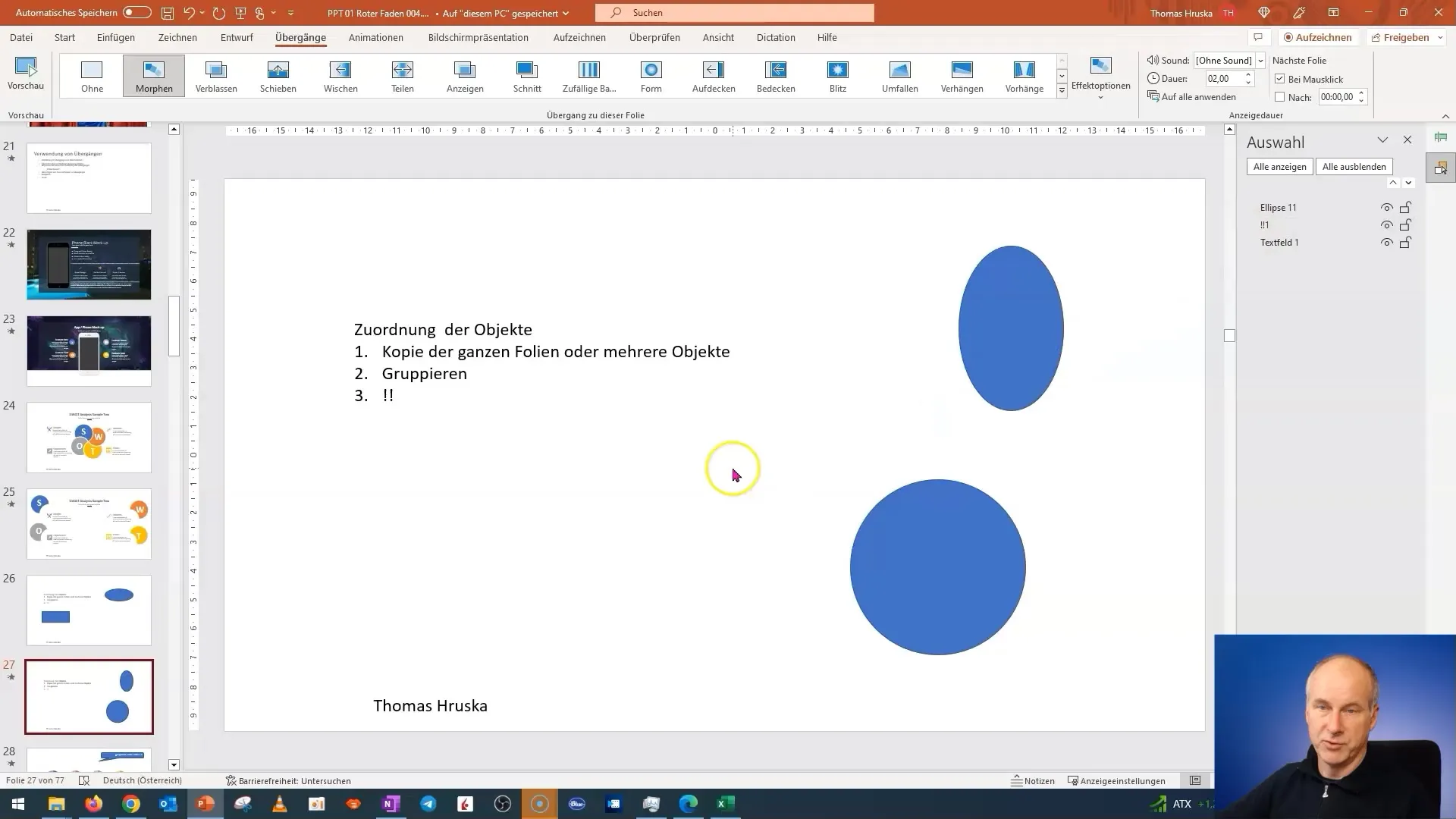 Una guida completa al morphing in PowerPoint