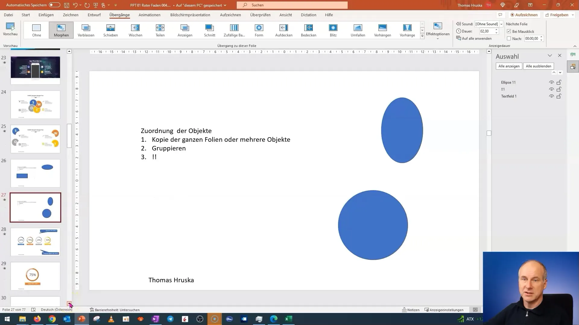 Una guida completa sul morphing in PowerPoint
