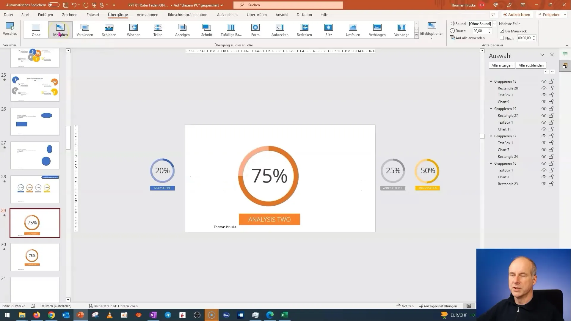 Creare transizioni Morph impressionanti in PowerPoint