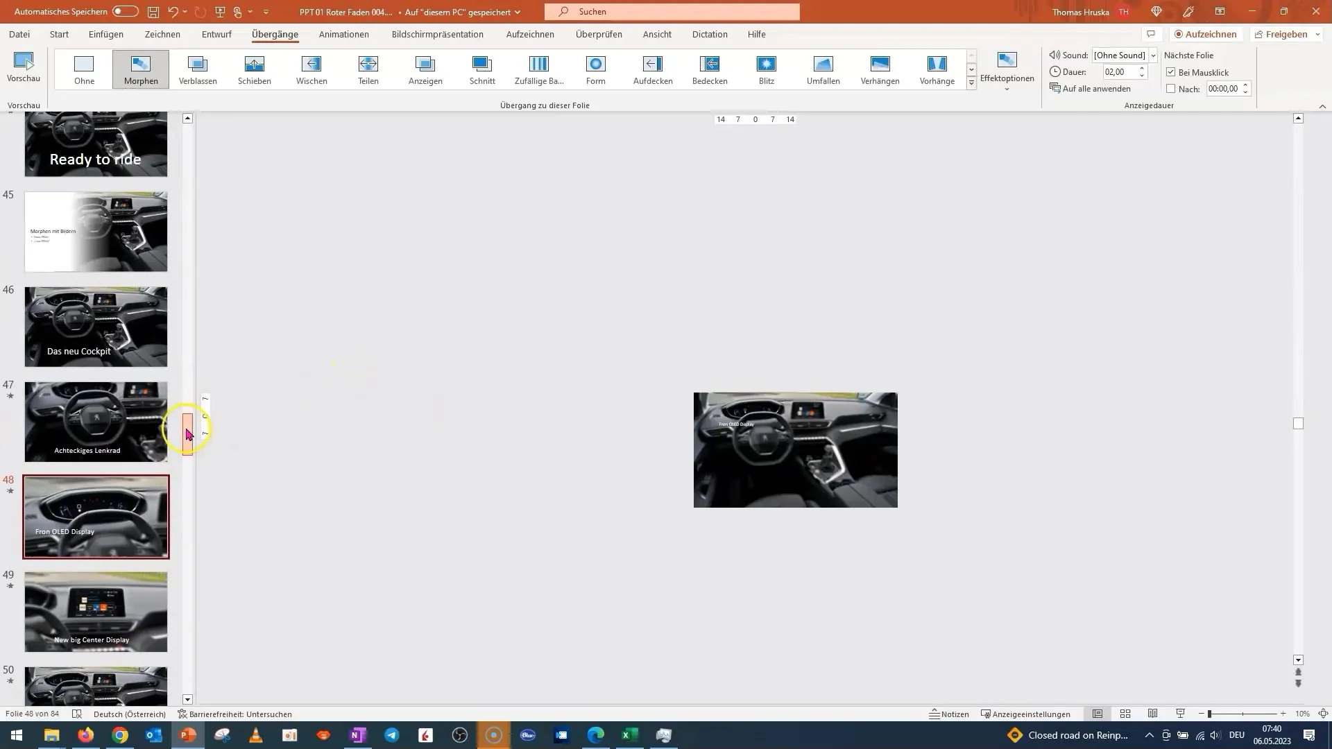 Padroneggiare gli effetti di morphing delle immagini e di ingrandimento in PowerPoint