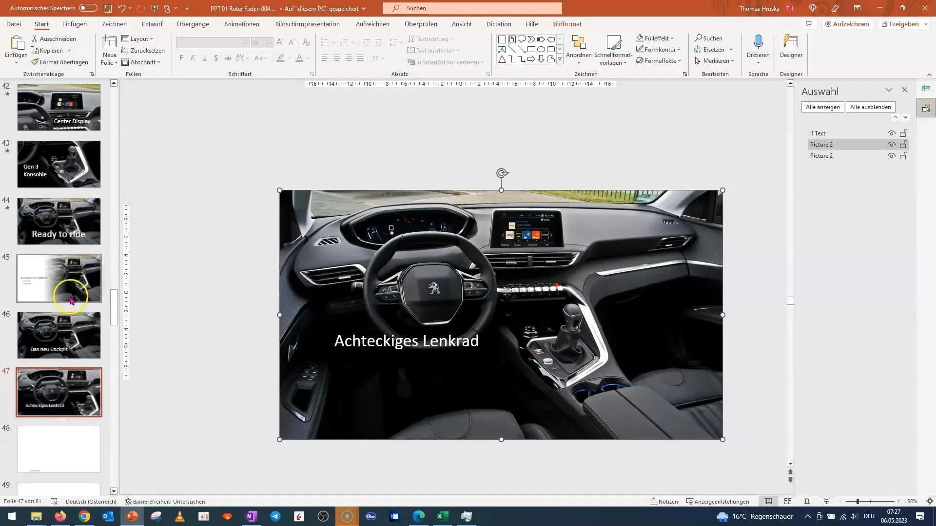 Padroneggiare gli effetti morfologici delle immagini e l'effetto lente in PowerPoint