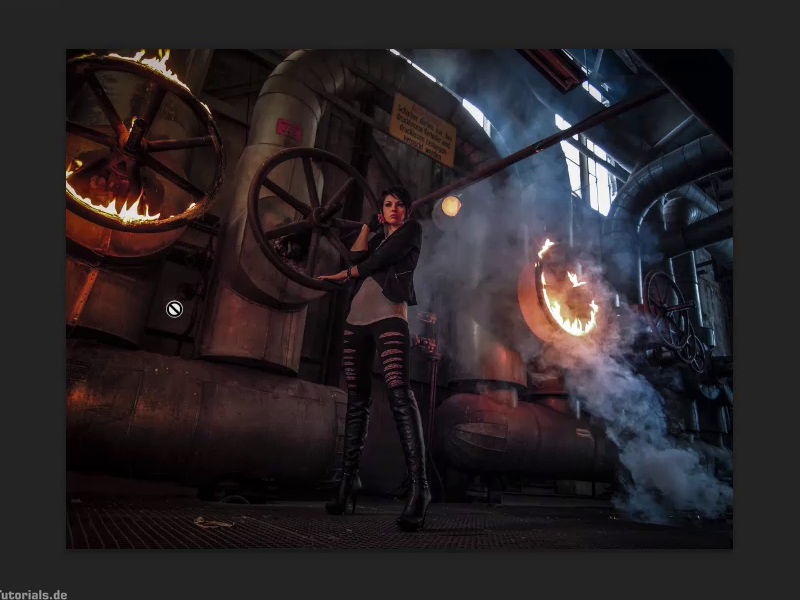 Looks & Styles mit Photoshop - Feuer
