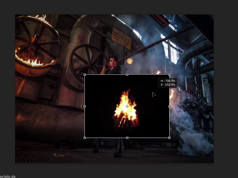 Looks & Styles mit Photoshop - Feuer