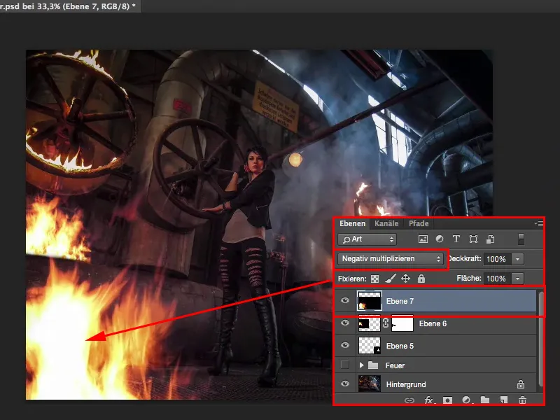 Looks & Styles con Photoshop - Fuoco