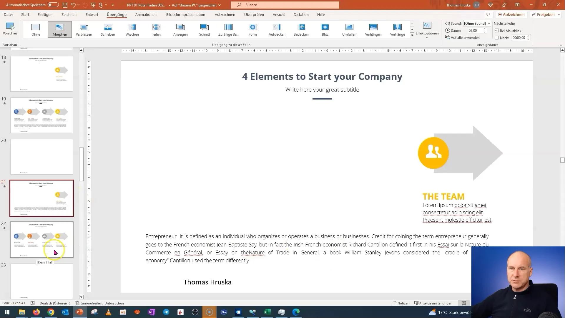 Faceti morphing in PowerPoint - Cum sa creati prezentari sugestive cu optiuni de efecte