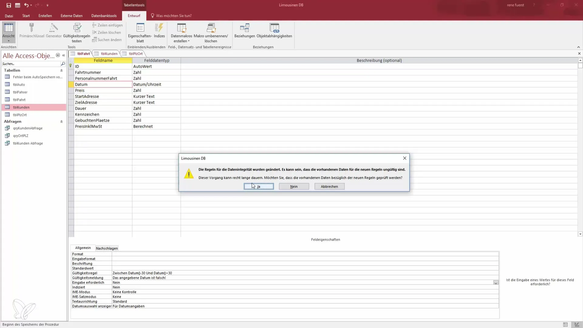 Règles de validité dans Microsoft Access - Comment éviter les erreurs Règles de validité dans Microsoft Access - Comment éviter les erreurs
