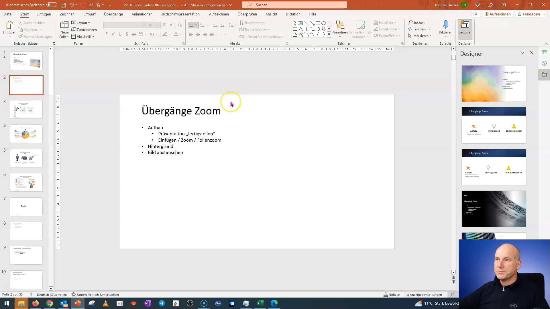 Corso su PowerPoint: Costruire un effetto di zoom ottimale sugli slide