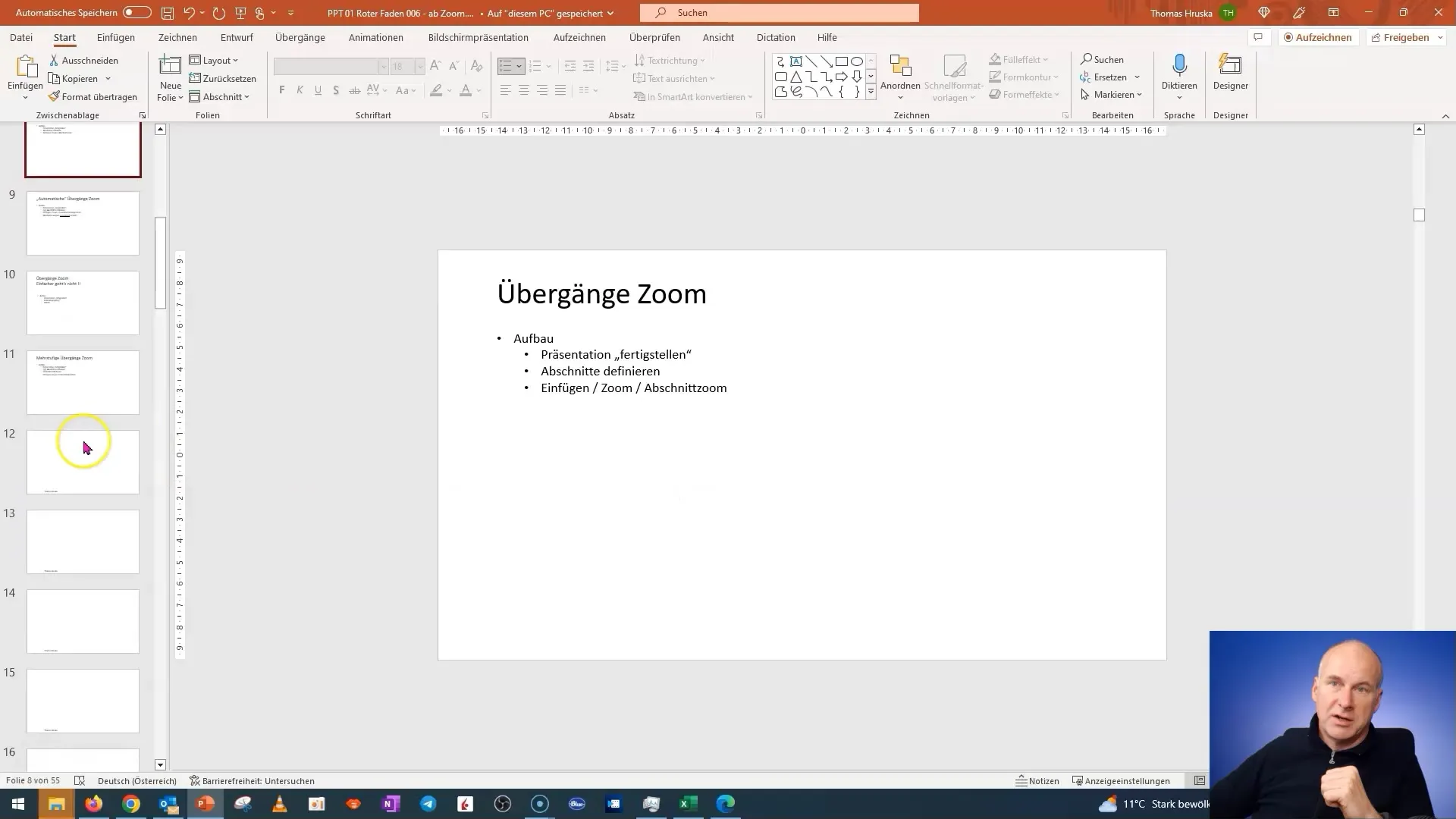 Zoom di sezione in PowerPoint - Una guida per presentazioni interattive
