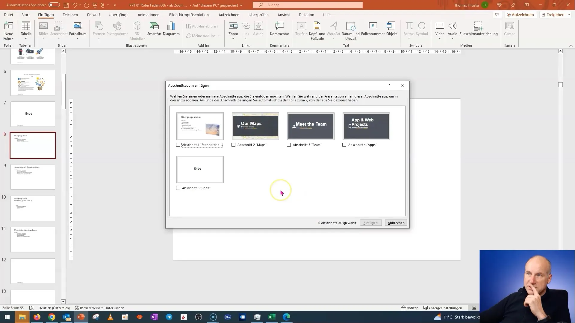 Zoom di sezione in PowerPoint - Una guida per presentazioni interattive