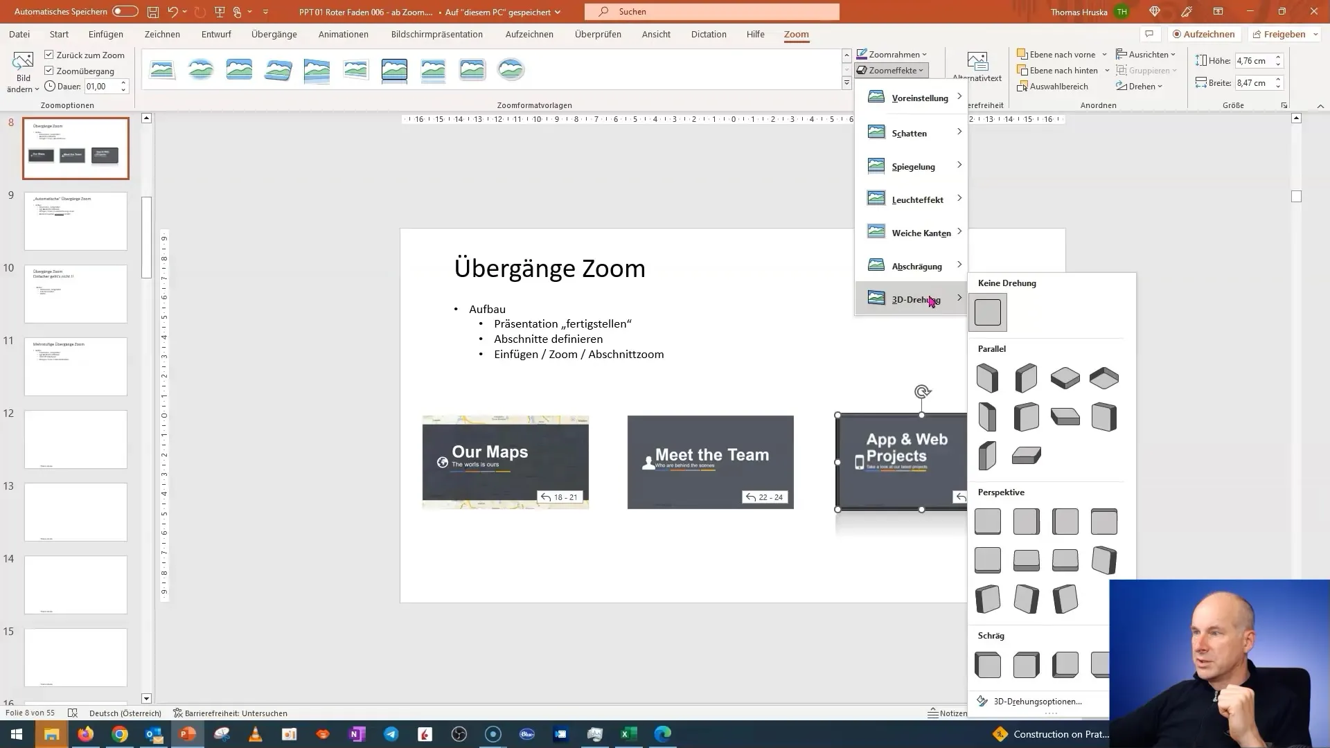 Zoom di sezione in PowerPoint - Una guida per presentazioni interattive