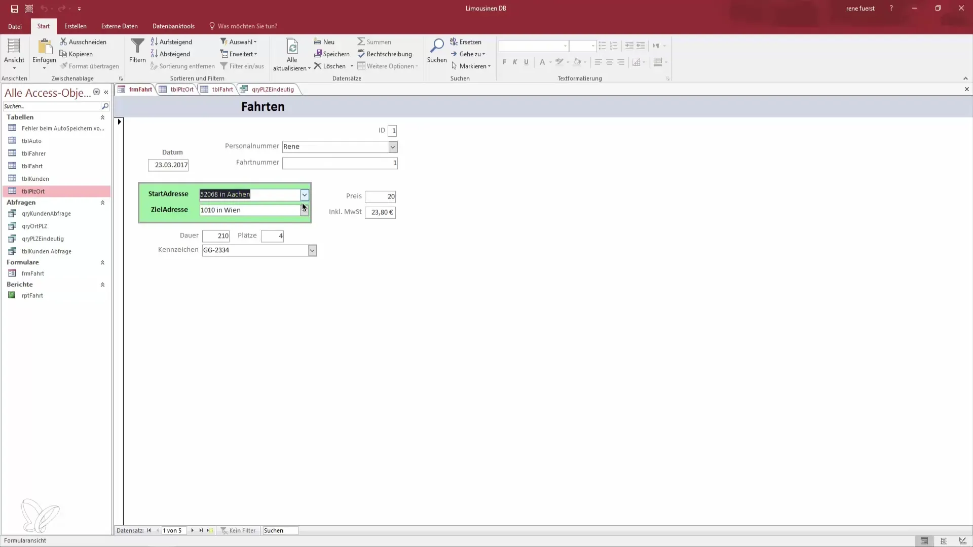 Optimizarea ordinii tabulatorilor în formularele Access Optimizează ordinea de tabulare în formularele Access