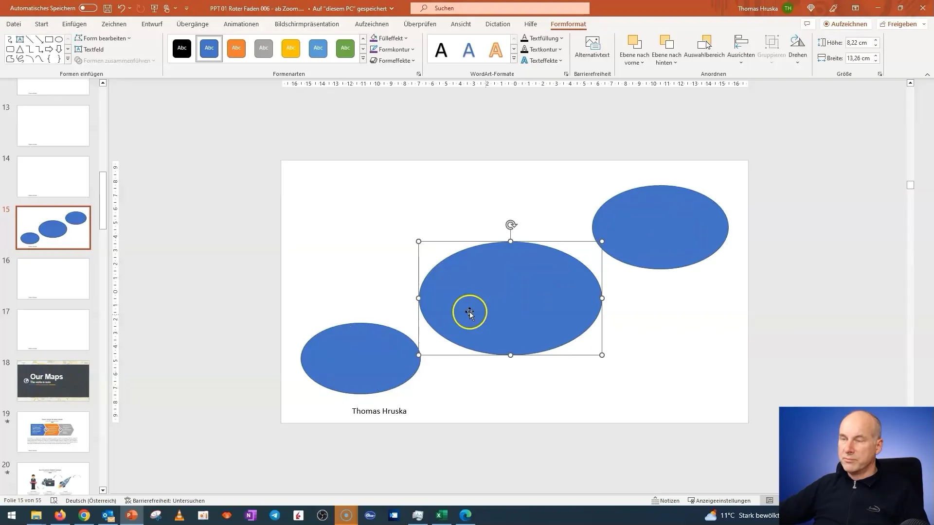 Lag interaktive presentasjoner med stegvis zoom i PowerPoint