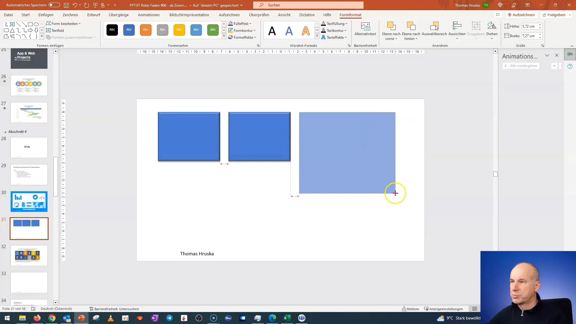 Crearea unui tablou de bord interactiv de plăci în PowerPoint - Partea 1
