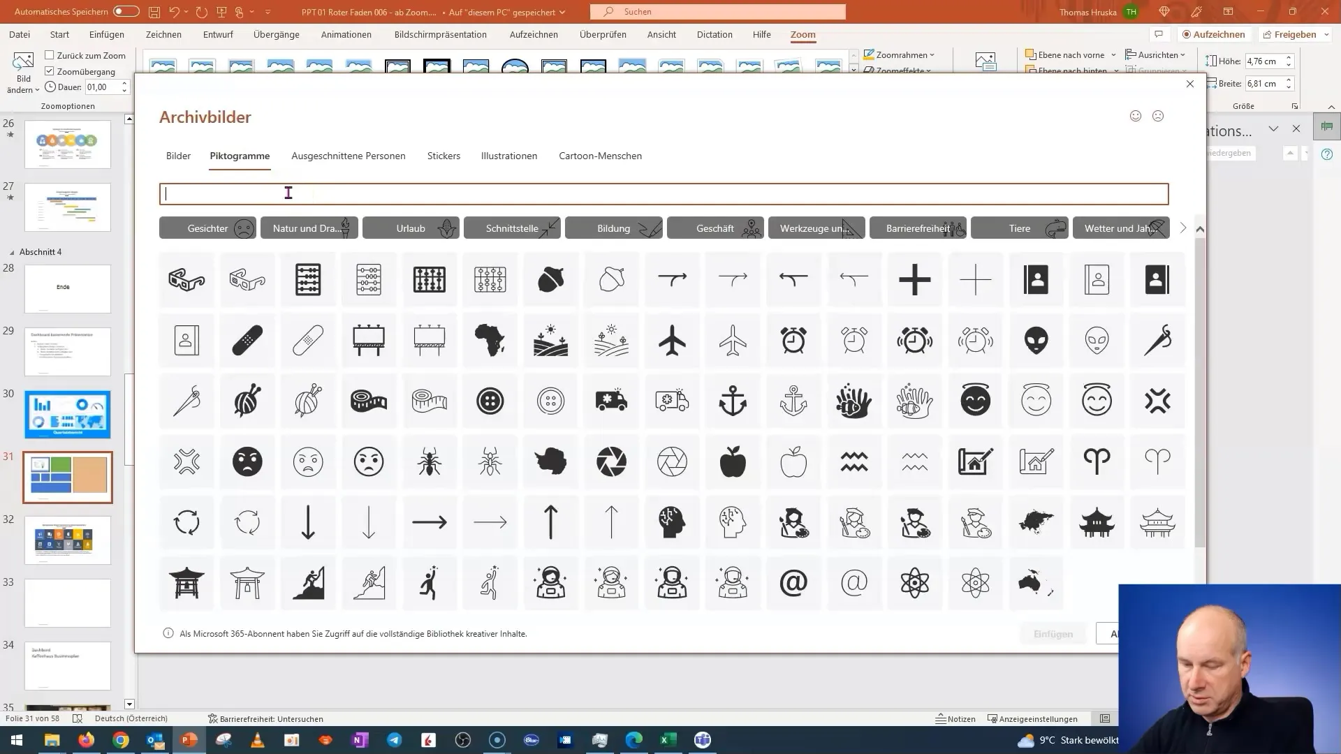 A crea un tablou de bord interactiv cu plăci în PowerPoint - Partea 1