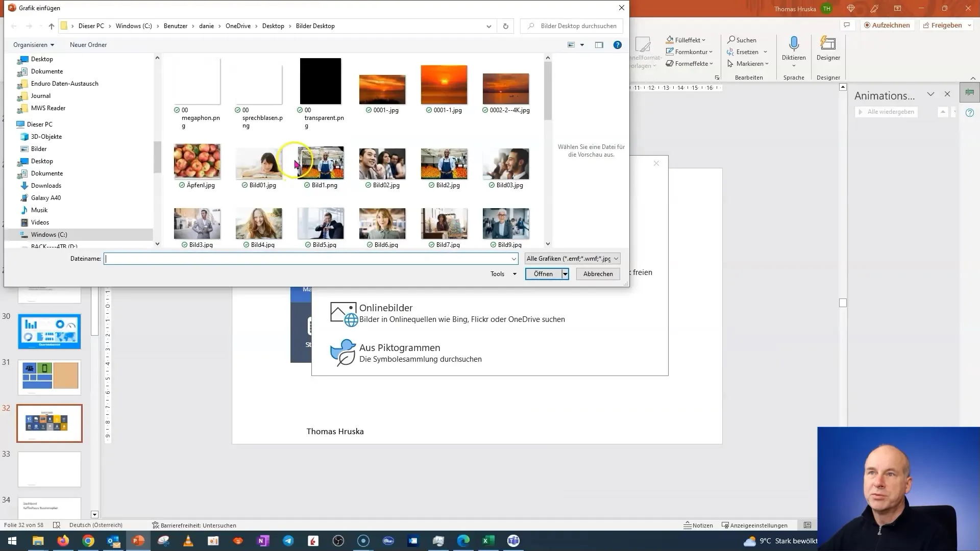 Crearea unui tablou de bord interactiv cu plăci în PowerPoint