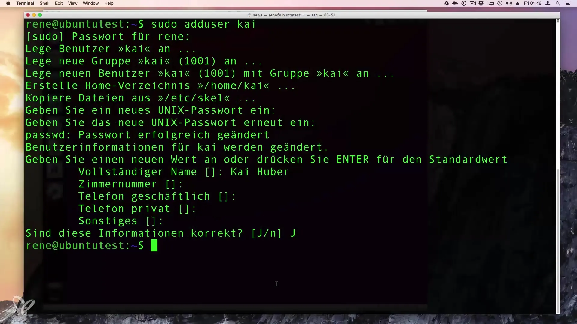 Benutzerverwaltung unter Linux: Benutzer anlegen und löschen Benutzerverwaltung unter Linux: Benutzer anlegen und löschen