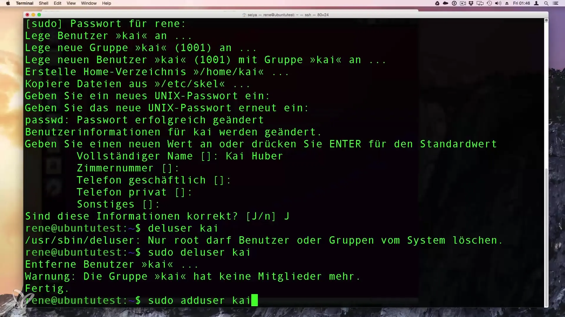 Benutzerverwaltung unter Linux: Benutzer anlegen und löschen Benutzerverwaltung unter Linux: Benutzer anlegen und löschen