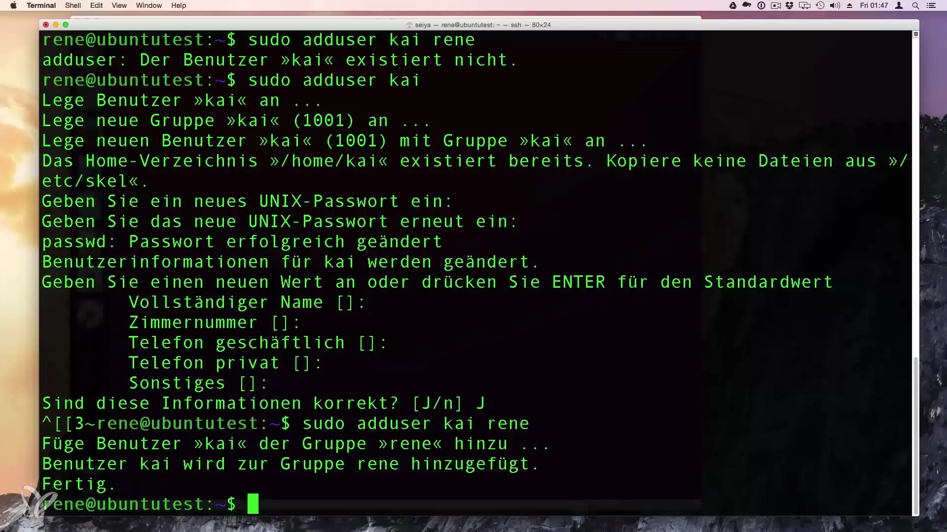 Benutzerverwaltung unter Linux: Benutzer anlegen und löschen Benutzerverwaltung unter Linux: Benutzer anlegen und löschen