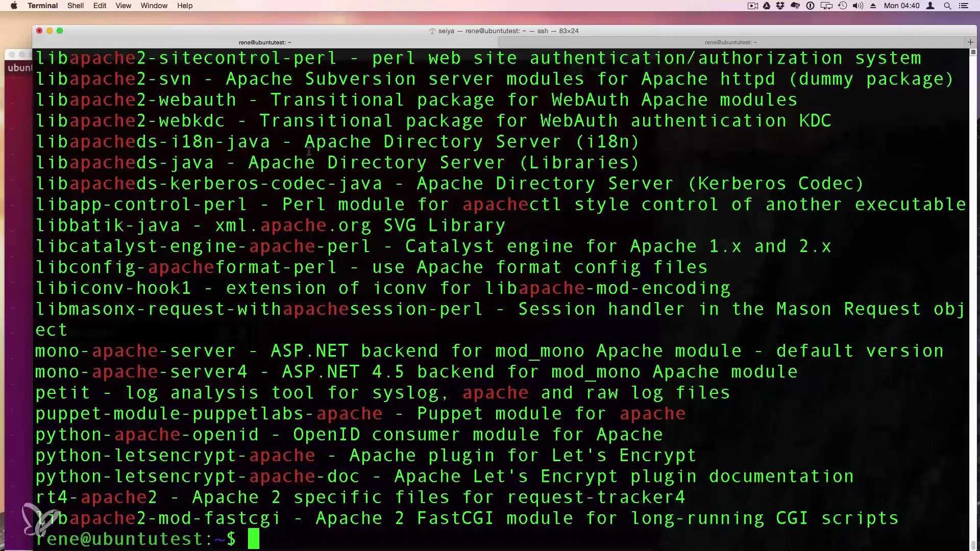 Installation von Software unter Linux mit APT Installation von Software unter Linux mit APT