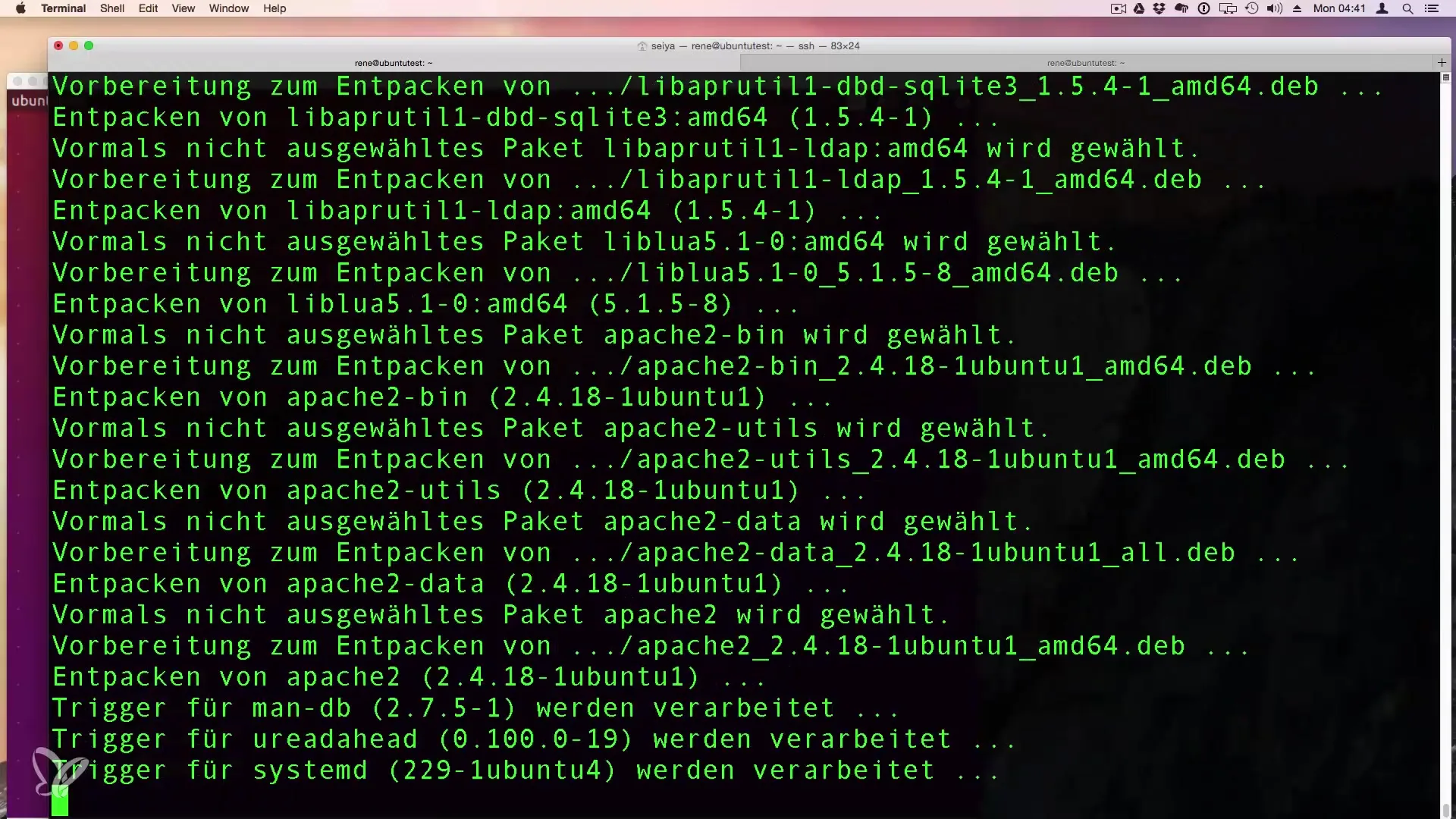 Installation von Software unter Linux mit APT Installation von Software unter Linux mit APT