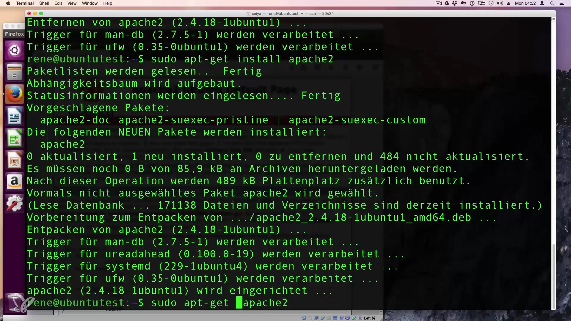 Installation von Software unter Linux mit APT Installation von Software unter Linux mit APT