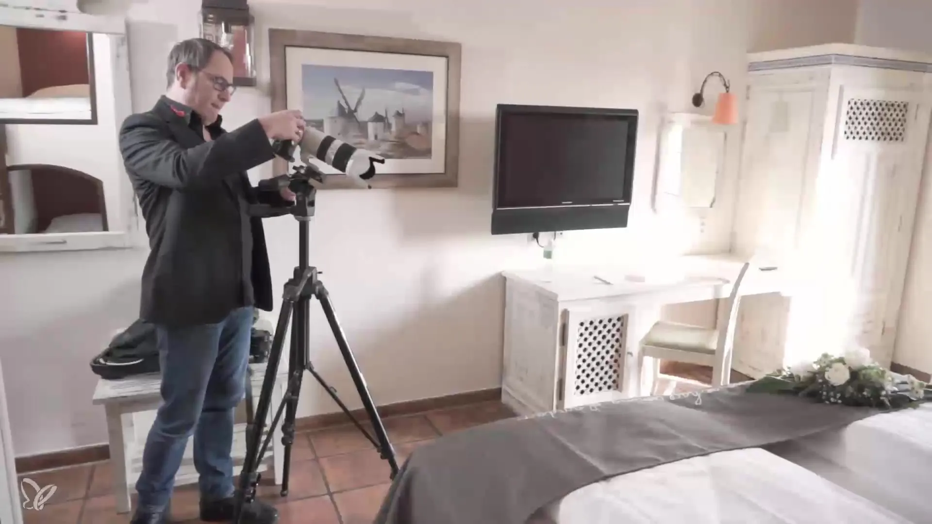 Fotografia d'hotel: sistemare il bouquet in scena in modo riuscito Fotografia alberghiera: mettere in scena con abilità un bouquet di fiori