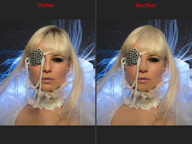 Vaadake ja stiilid Photoshopis - nahapilt ja retušš