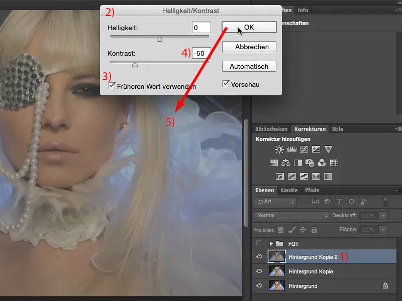 Vaated ja stiilid Photoshopis - naha pildid ja retušš