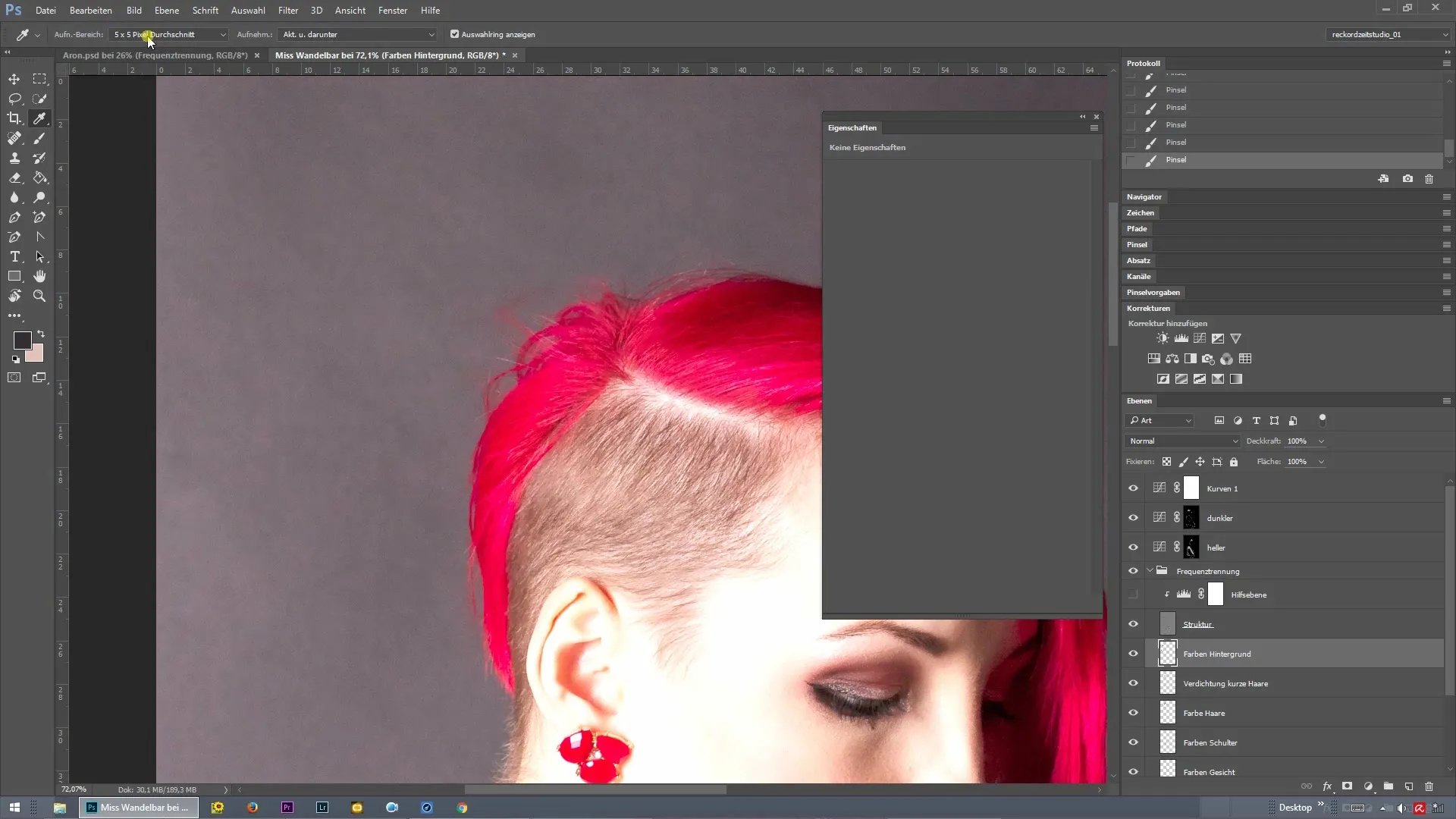 Efektywne rozdzielanie częstotliwości w Photoshopie: najlepsze wskazówki