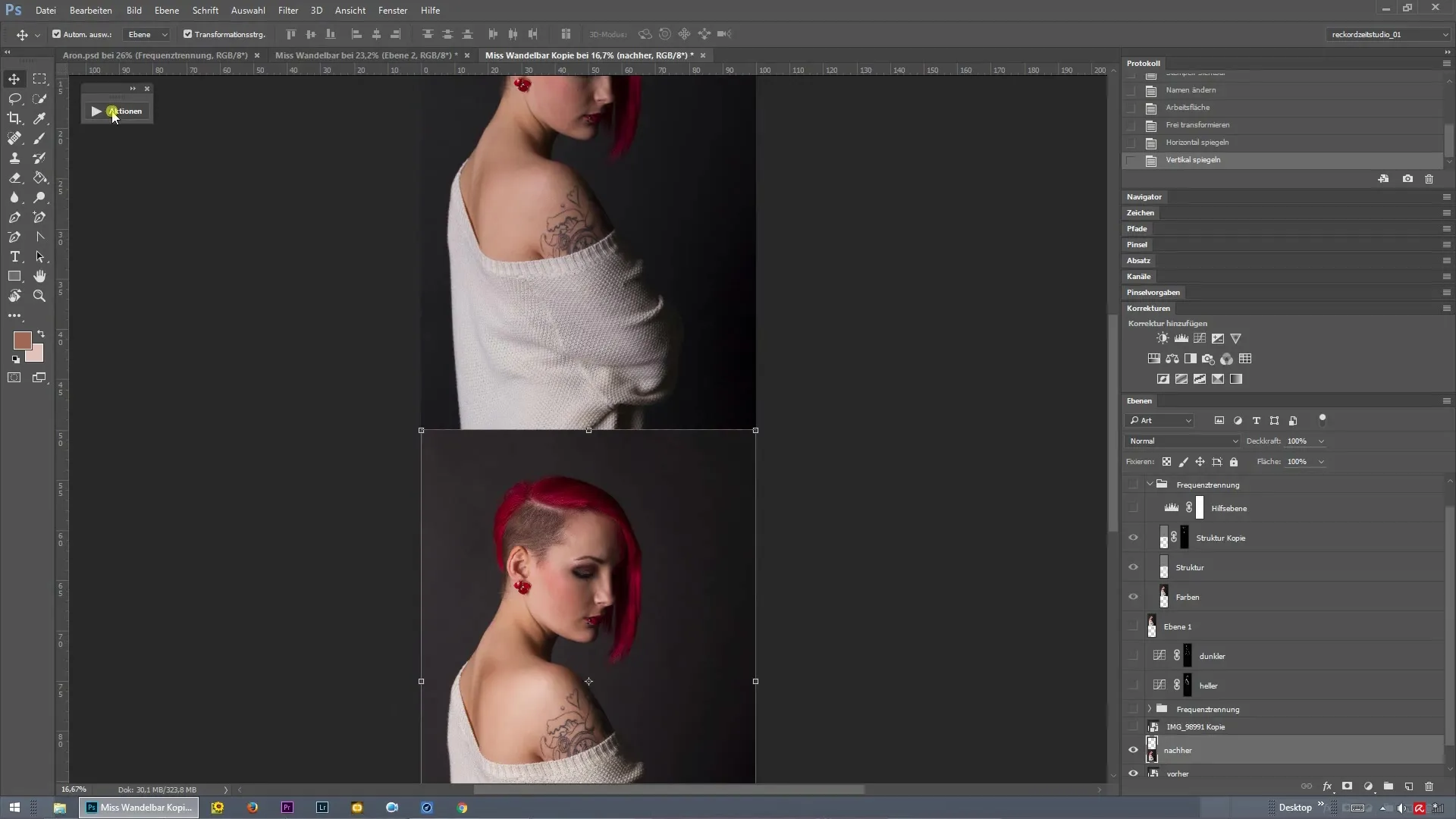 Tworzenie porównań przed i po w Photoshopie Tworzenie porównań przed i po w Photoshopie