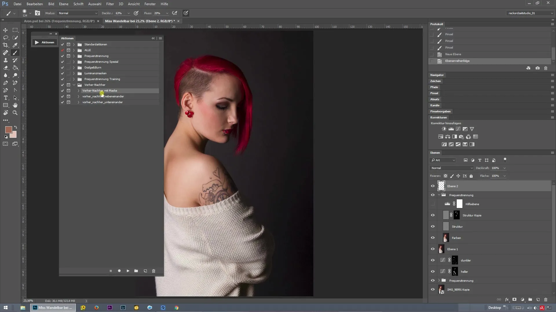 Tworzenie porównań przed i po w Photoshopie Tworzenie porównań przed i po w Photoshopie