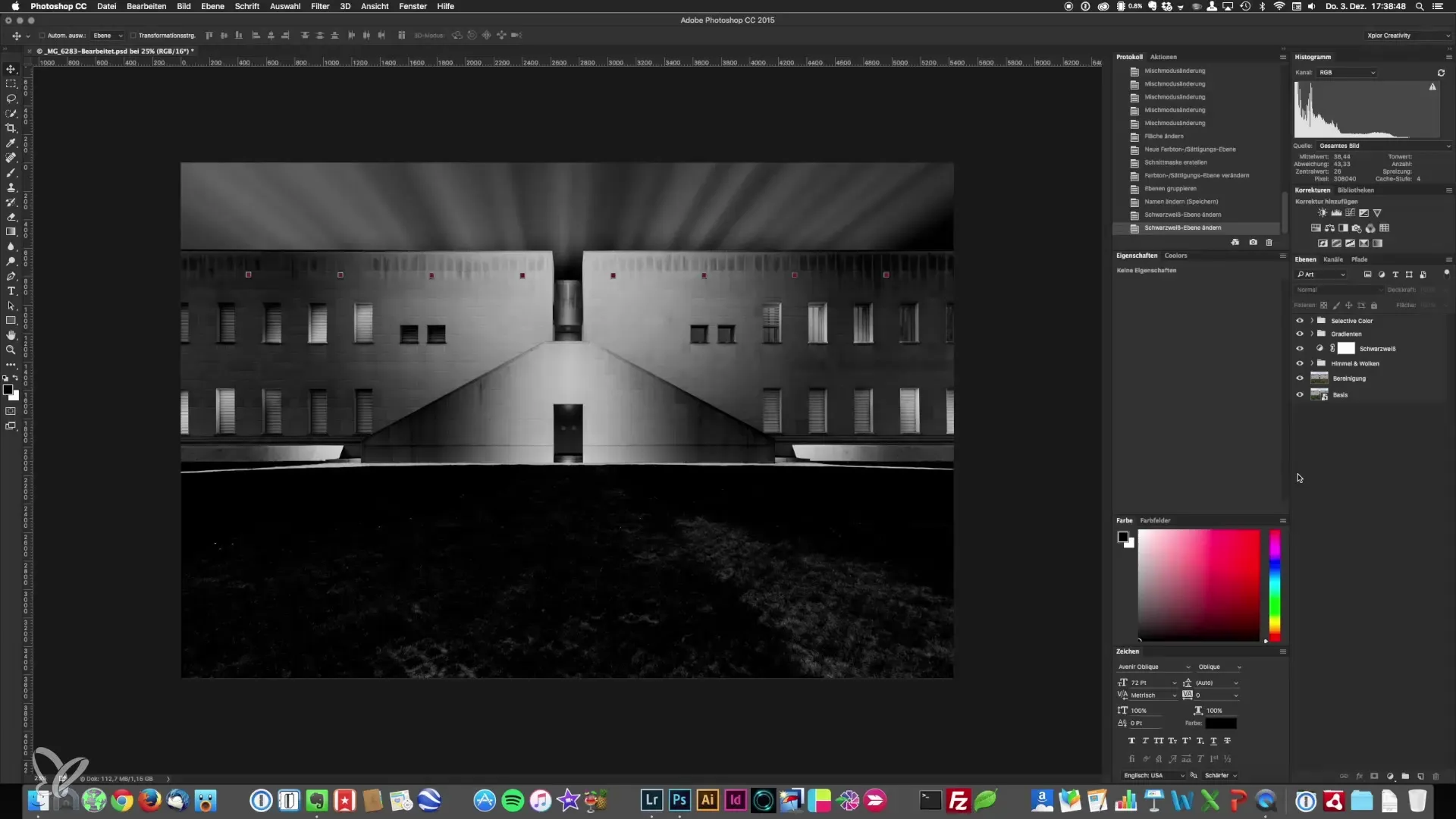Fotografi arsitektur: Mengedit Halos dan Dodge & Burn Fotografi Arsitektur: Mengolah Halos dan Dodge & Burn