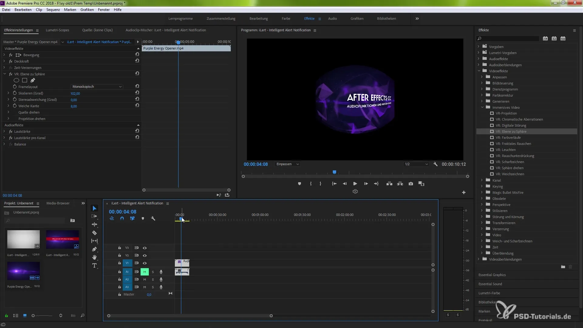 Эффективное использование VR в Adobe Premiere Pro CC 2018 Эффективное использование VR в Adobe Premiere Pro CC 2018