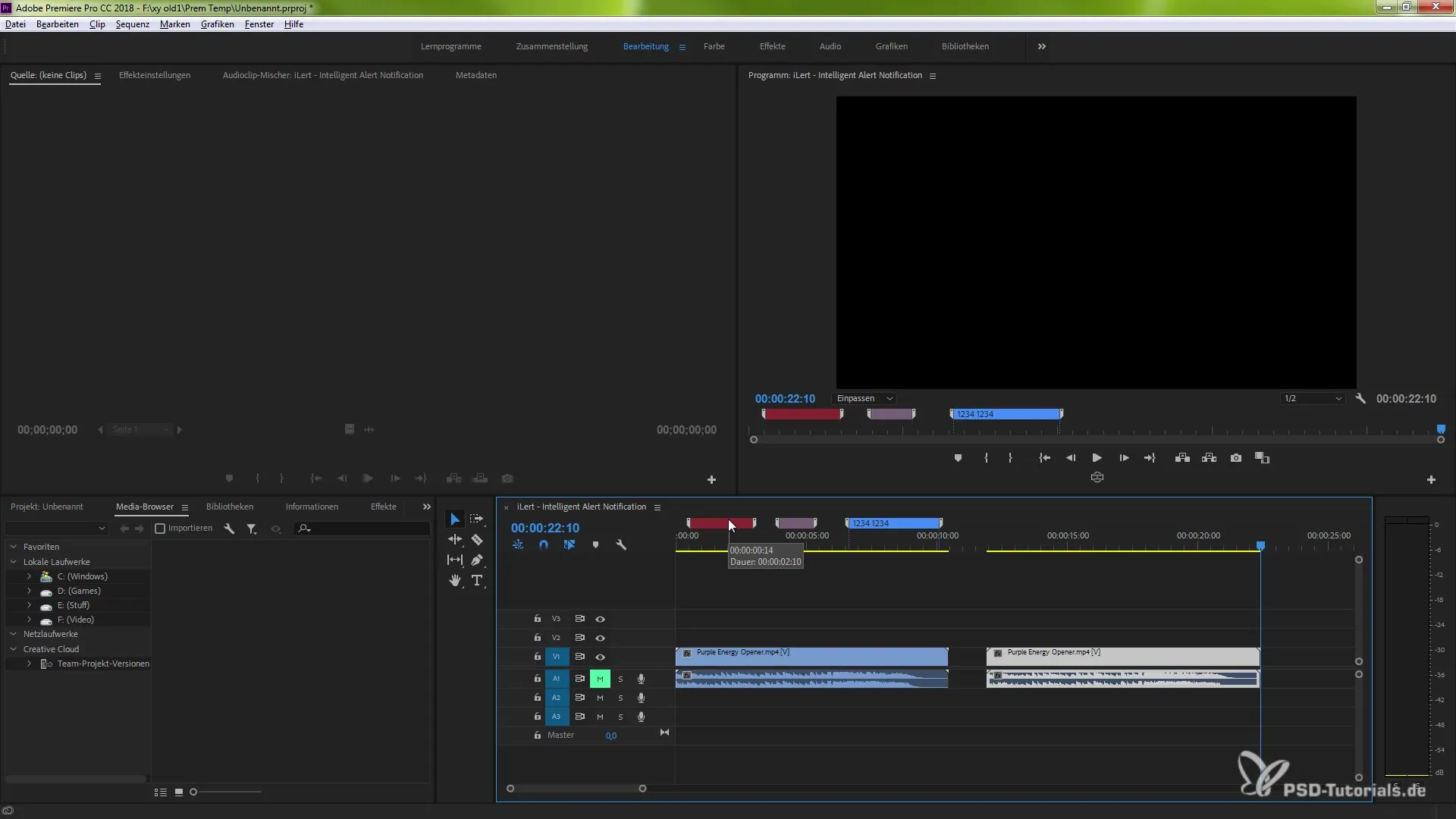 Premiere Pro CC 2018でのシーケンスマーカーのコピー Premiere Pro CC 2018でのシーケンスマーカーのコピー