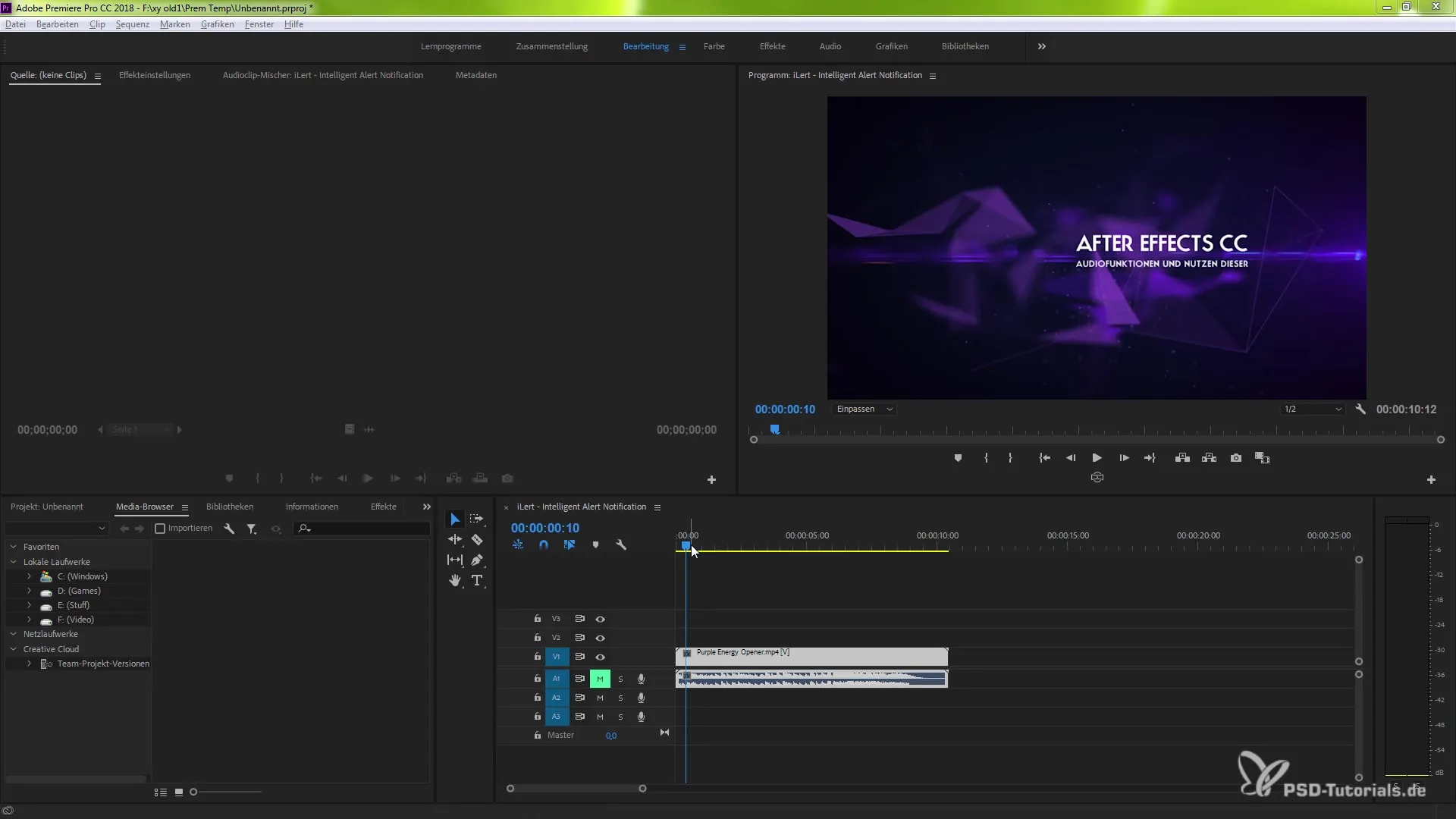 Premiere Pro CC 2018でのシーケンスマーカーのコピー Premiere Pro CC 2018でのシーケンスマーカーのコピー