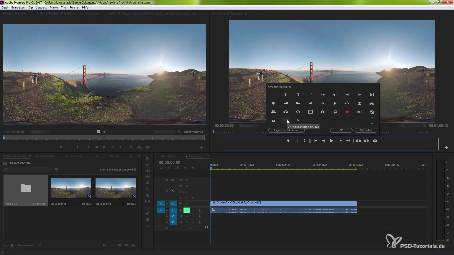 Premiere Pro CC 2015.3でのVR動画編集を簡単に説明します。 Premiere Pro CC 2015.3でのVRビデオ編集を簡潔に説明します。