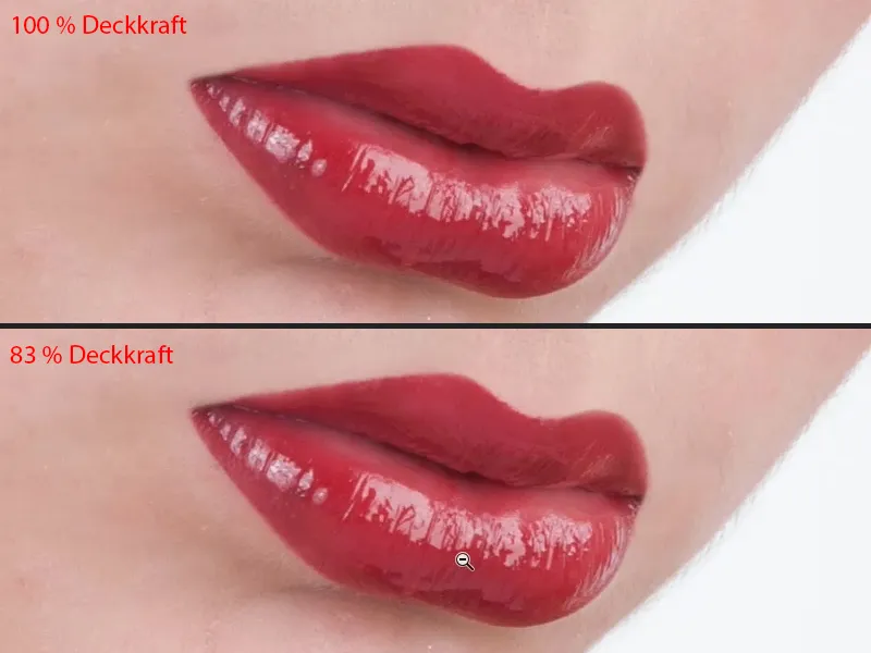 Vaata stiilid ja sirvige Photoshopis - huulte retušš