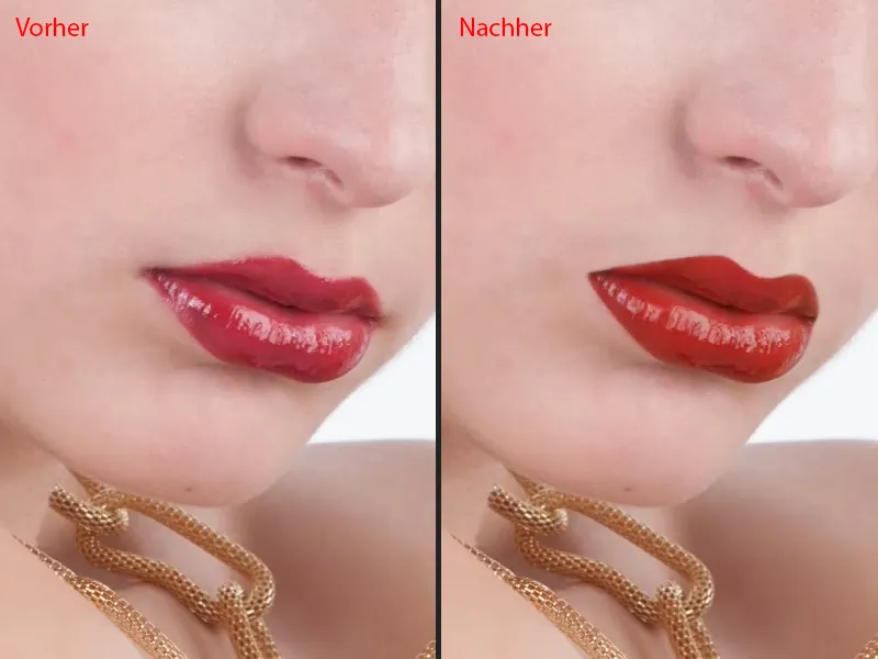 Looks & Styles mit Photoshop - Lippenretusche