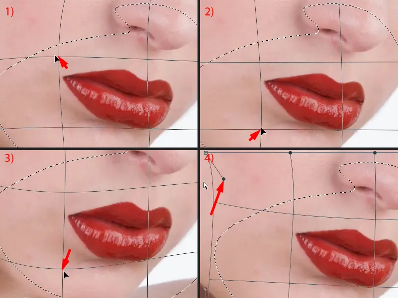 Välimus ja stiil Photoshopis - huulte retušš
